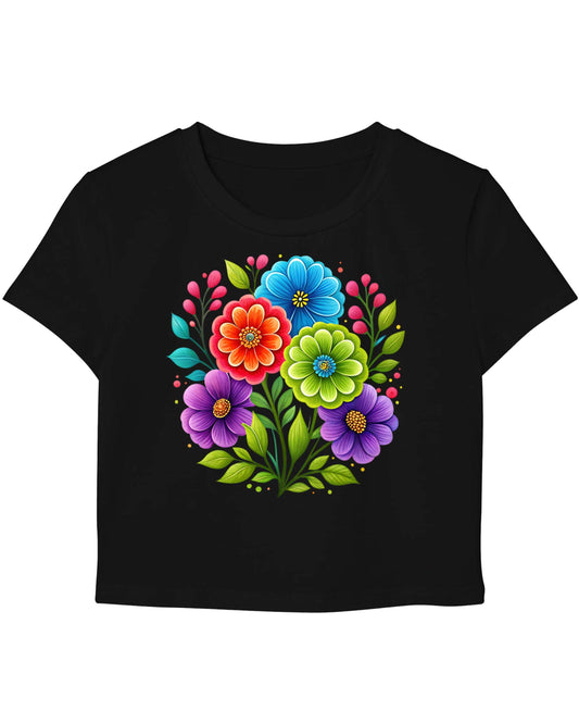 Black Baby Tee Front Design