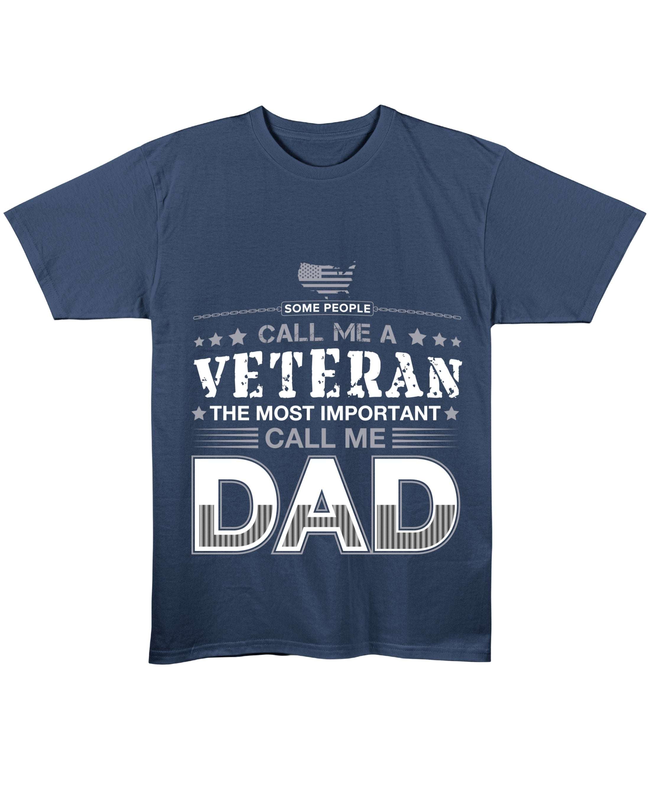 Navy Blue Regular Fit T-shirt Front Design