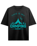 Black Oversized T-shirt Front Design