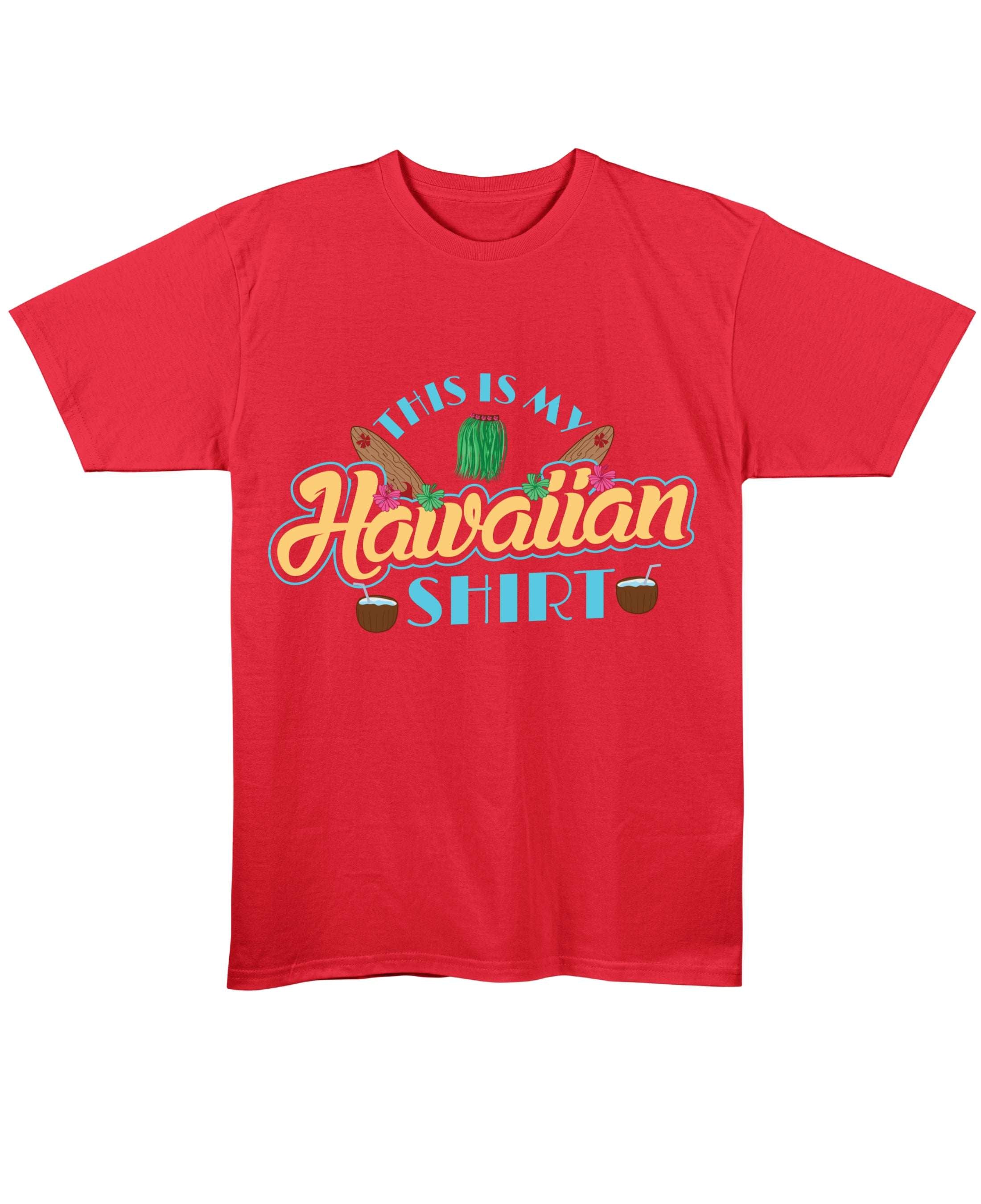 Red Regular Fit T-shirt Front Design