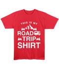 Red Regular Fit T-shirt Front Design