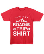 Red Regular Fit T-shirt Front Design