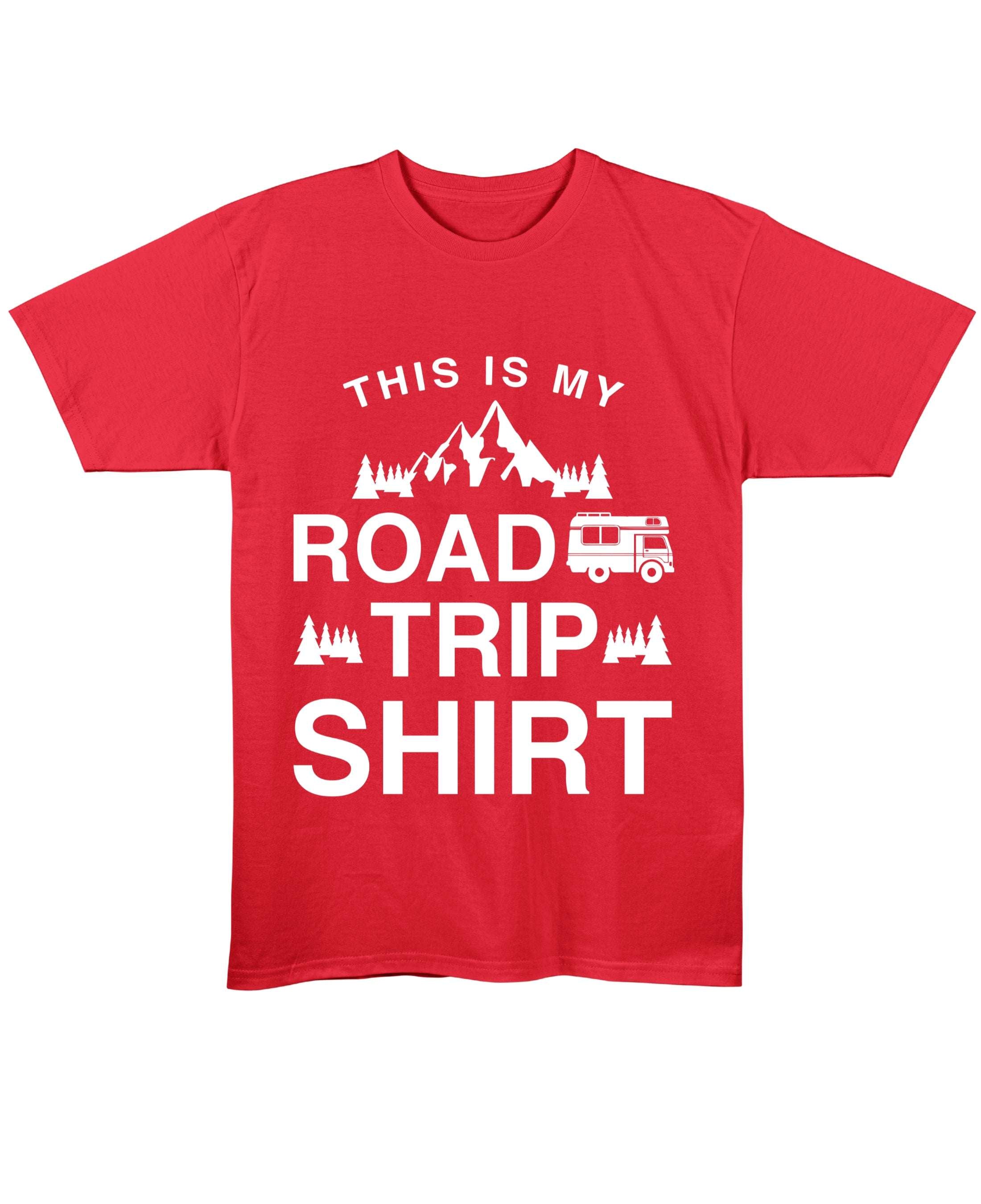 Red Regular Fit T-shirt Front Design