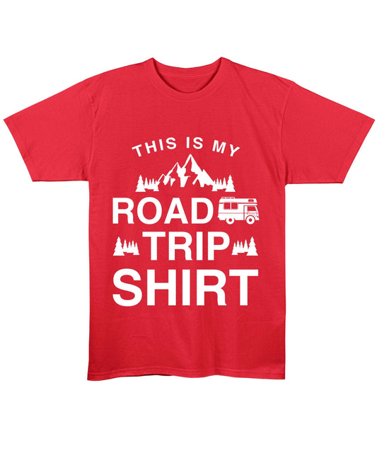 Red Regular Fit T-shirt Front Design