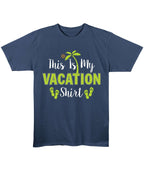 Navy Blue Regular Fit T-shirt Front Design