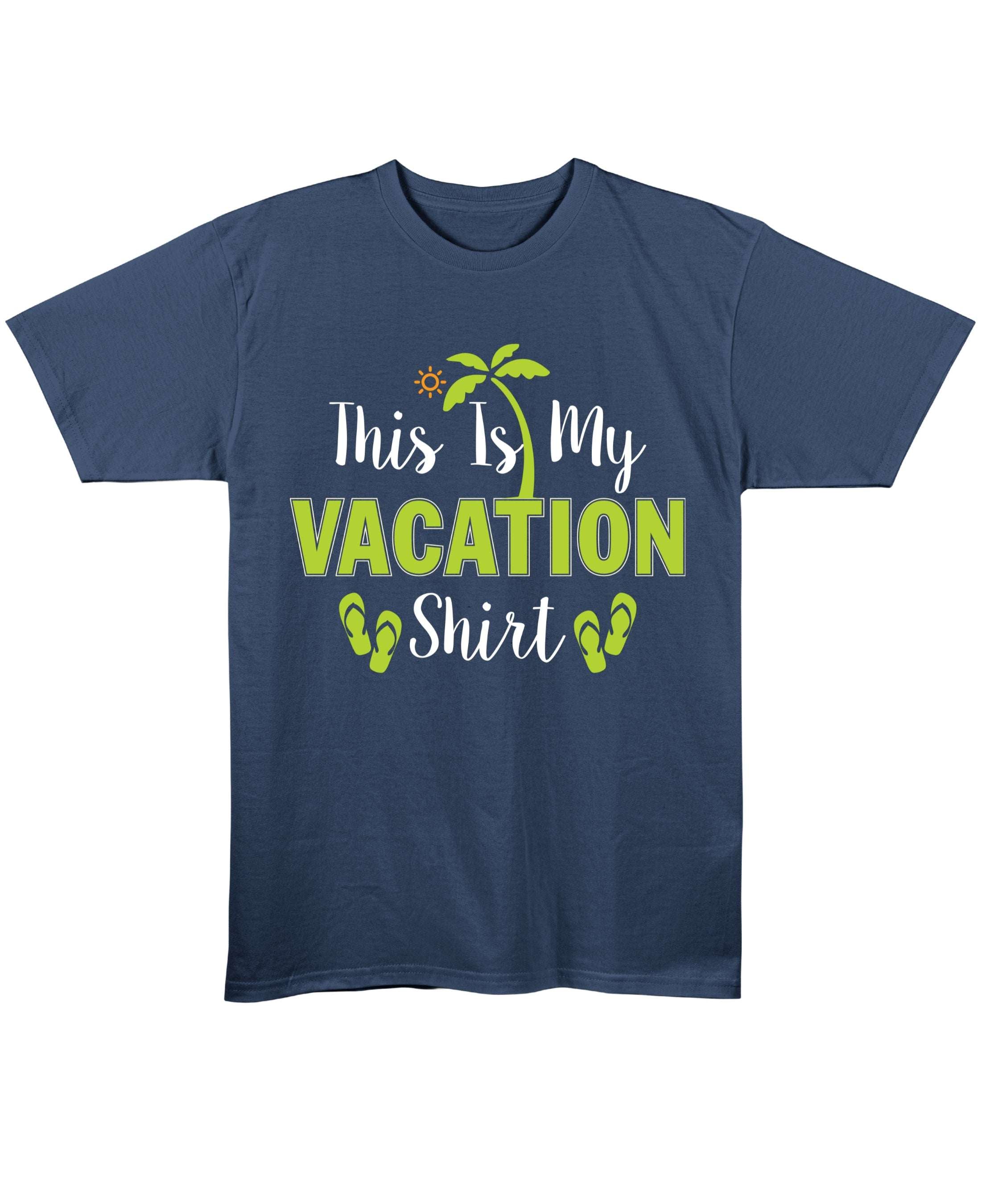Navy Blue Regular Fit T-shirt Front Design