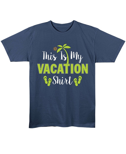 Navy Blue Regular Fit T-shirt Front Design
