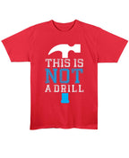 Red Regular Fit T-shirt Front Design