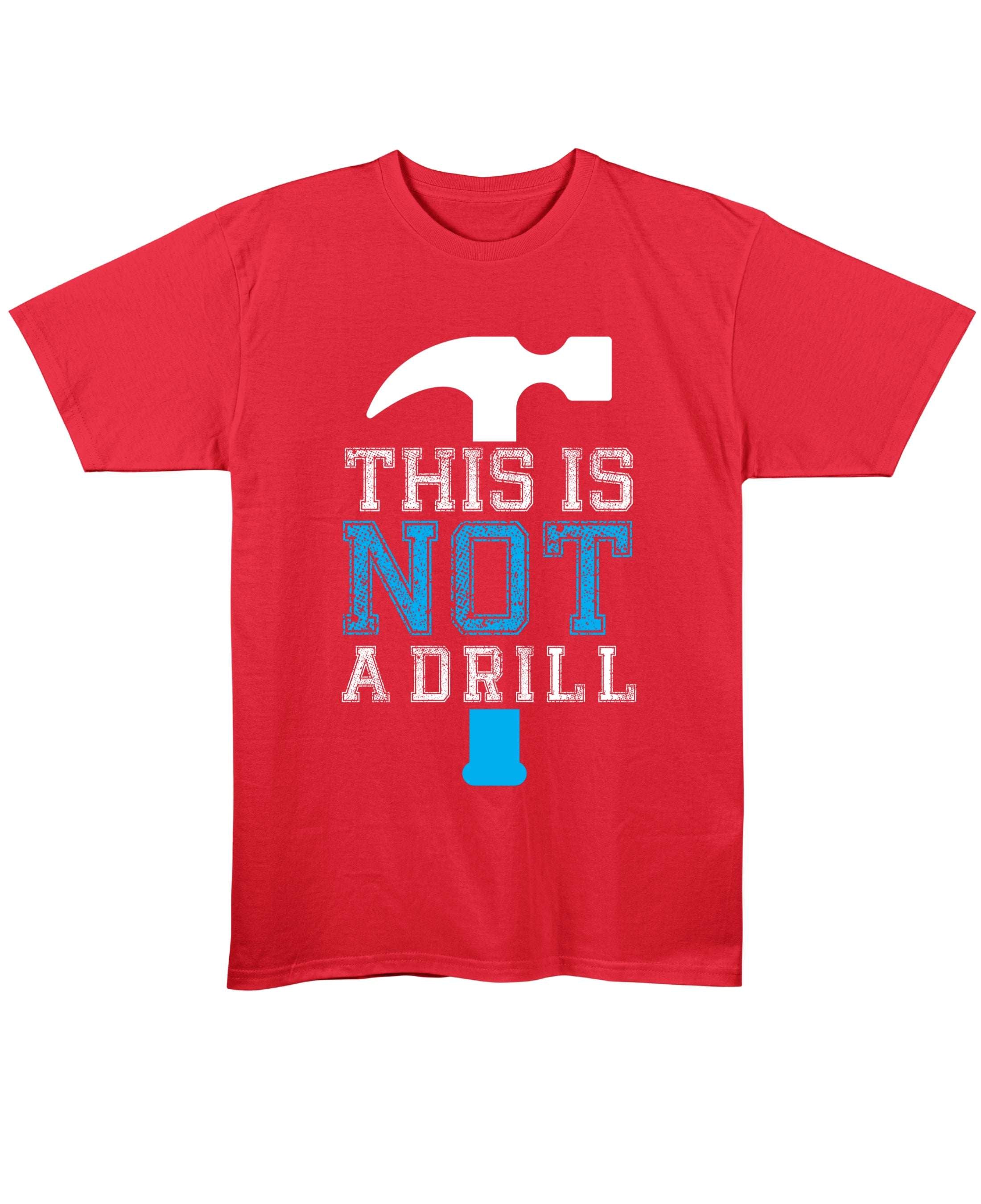 Red Regular Fit T-shirt Front Design