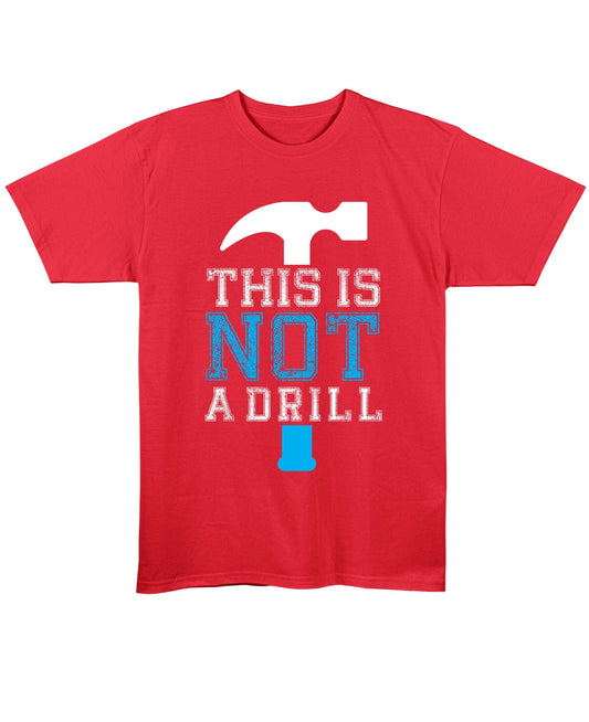 Red Regular Fit T-shirt Front Design