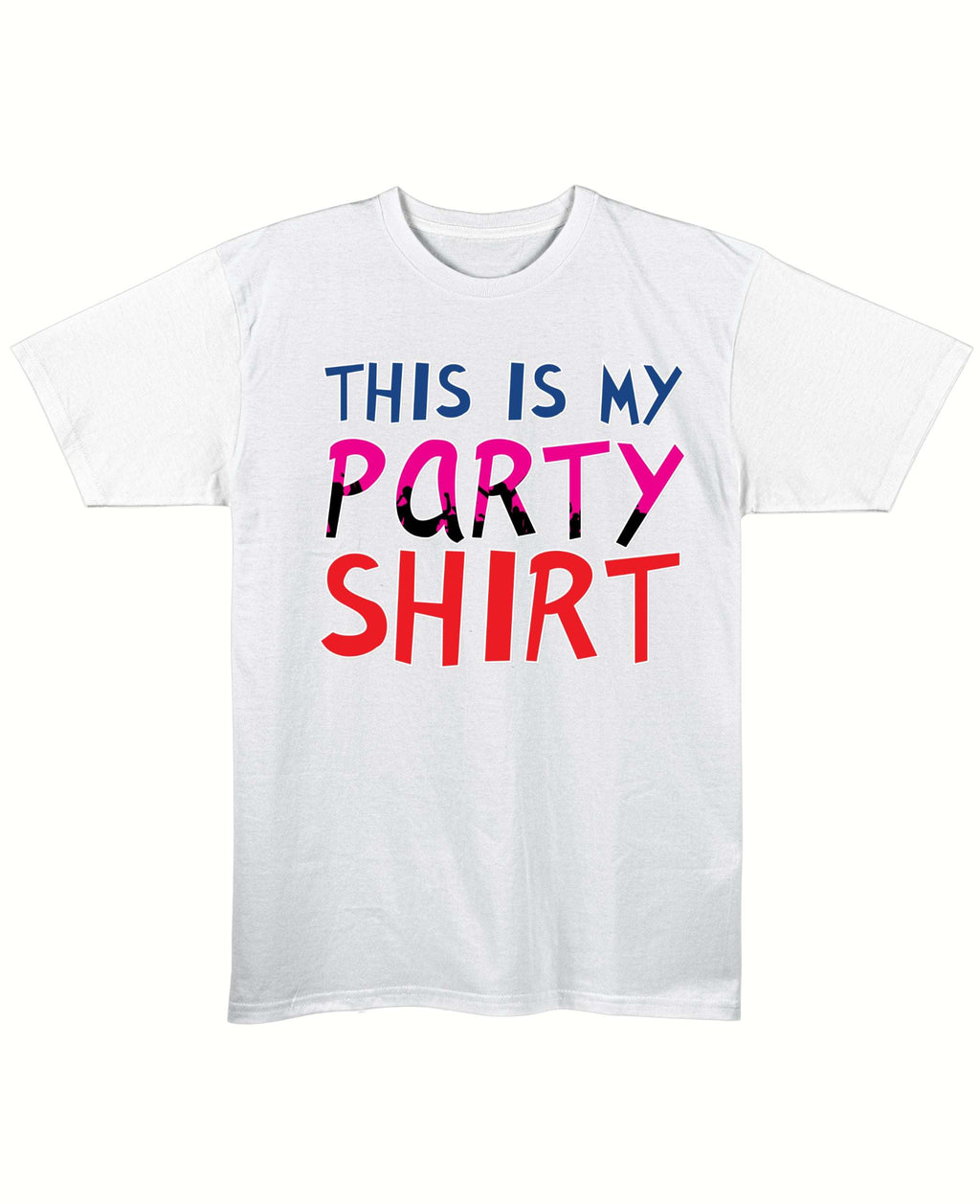 White Regular Fit T-shirt Front Design