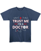 Navy Blue Regular Fit T-shirt Front Design