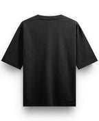 Black Oversized T-shirt Back Design