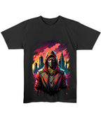 Urban Graphic Black Regular Fit T-Shirt