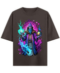 Urban Graphic Coffee Oversized T-Shirt