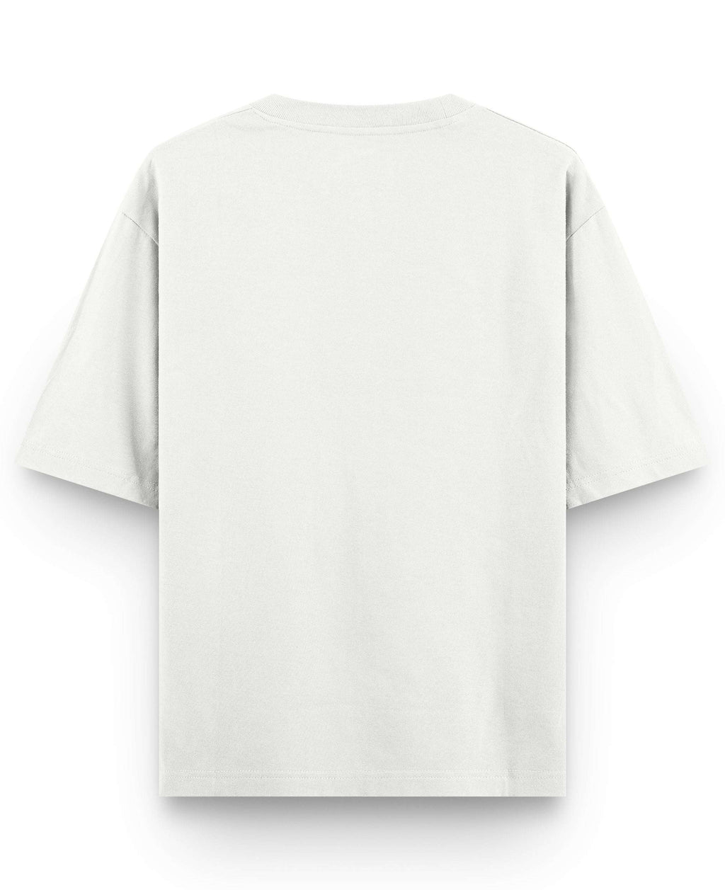 Off White Oversized T-shirt Back Design