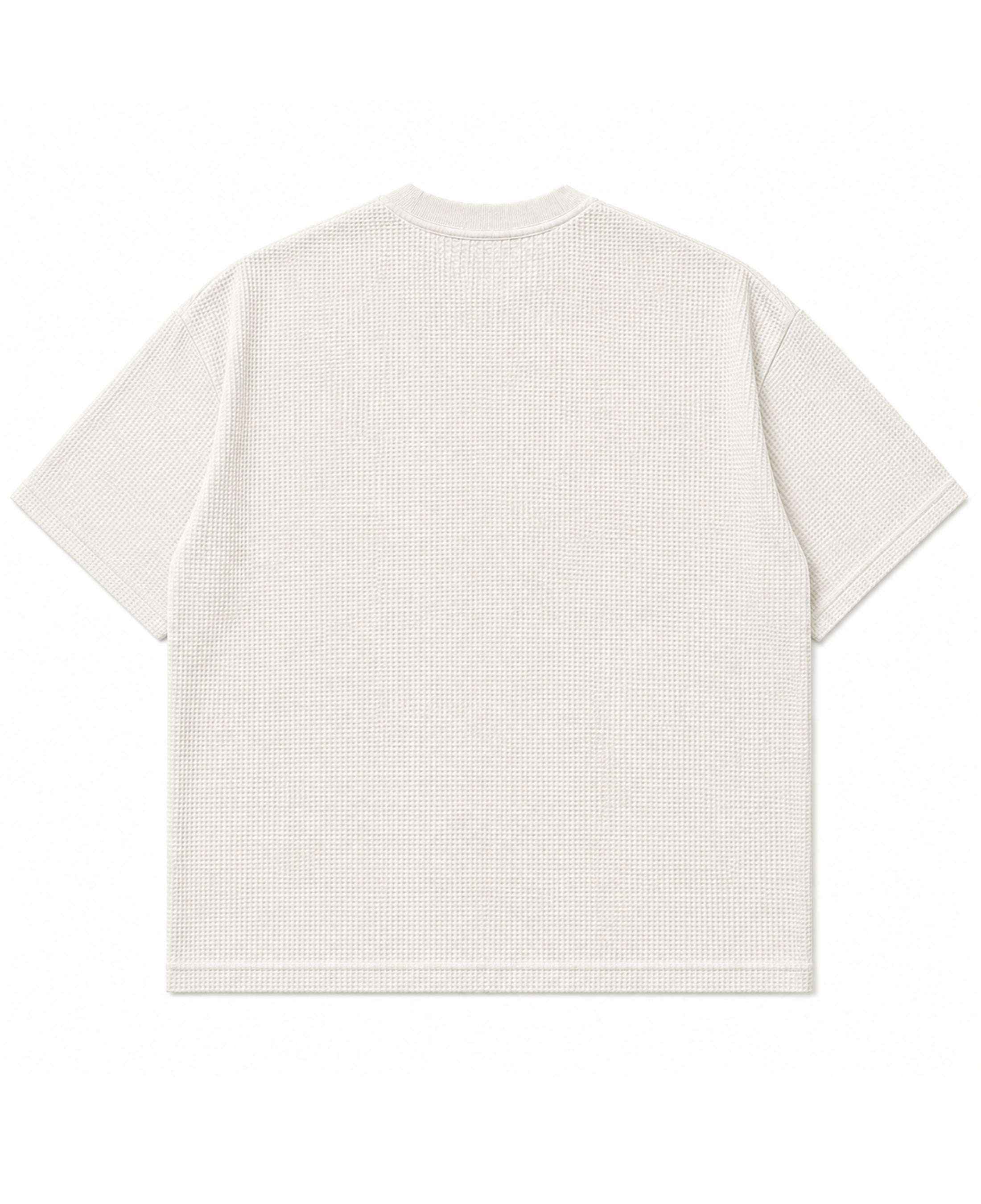 Urban Graphic Off-White Waffle Boxy Fit