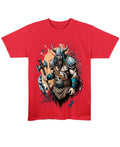 Urban Graphic Red Regular Fit T-Shirt