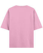 Baby Pink Oversized T-Shirt Back Design
