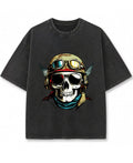 Urban Graphic Vintage Fade Wash Oversized T-shirt