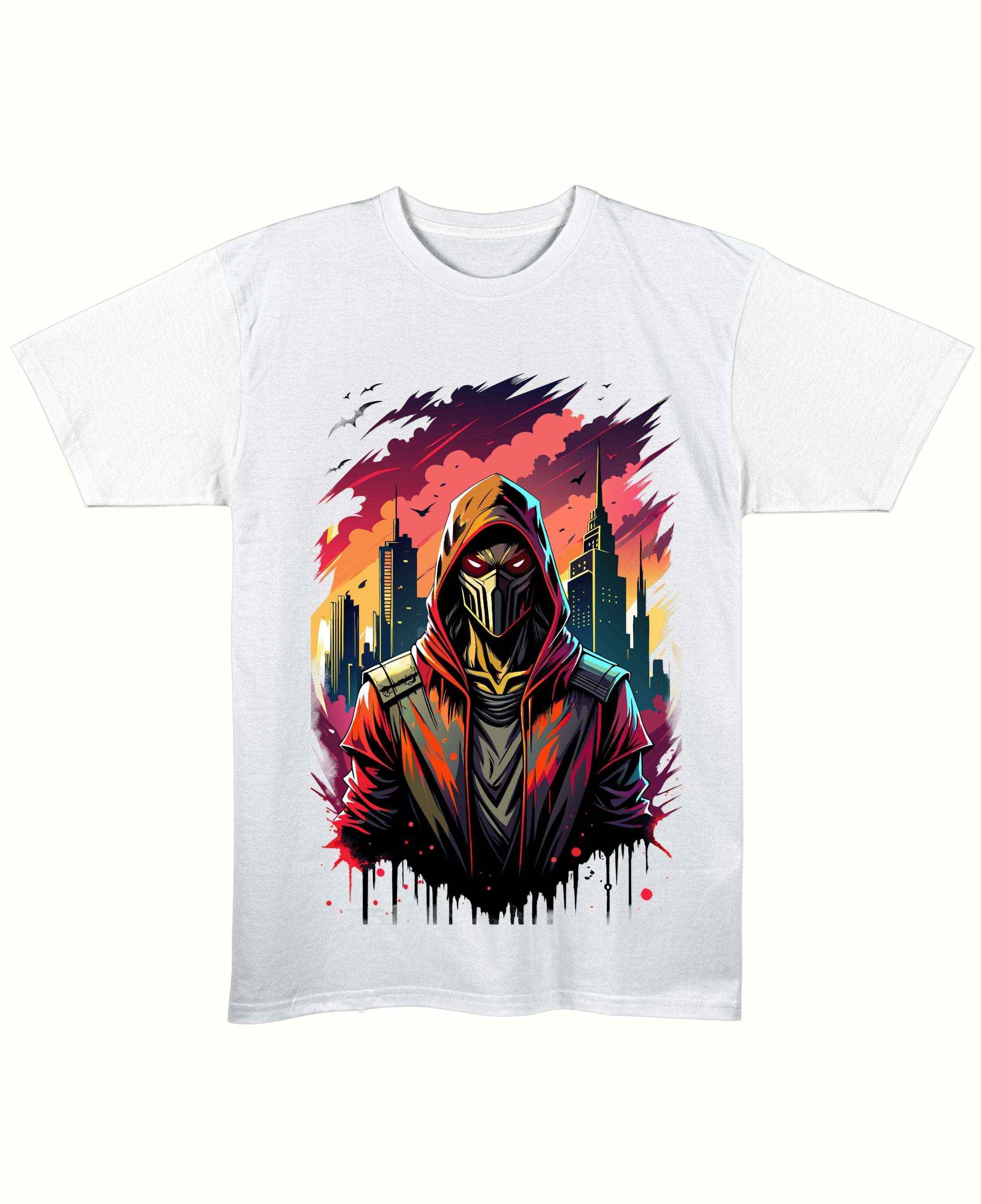 Urban Graphic White Regular Fit T-Shirt