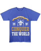 Vintage Graphic Blue Regular Fit T-Shirt