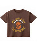 Vintage Graphic Brown Boxy Fit T-shirt
