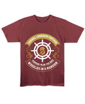 Maroon Regular Fit T-shirt Front Design