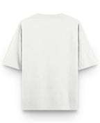 Off White Oversized T-shirt Back Design
