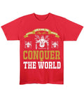 Vintage Graphic Red Regular Fit T-Shirt