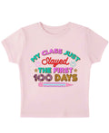 100 Days of School Pink Bay Tee