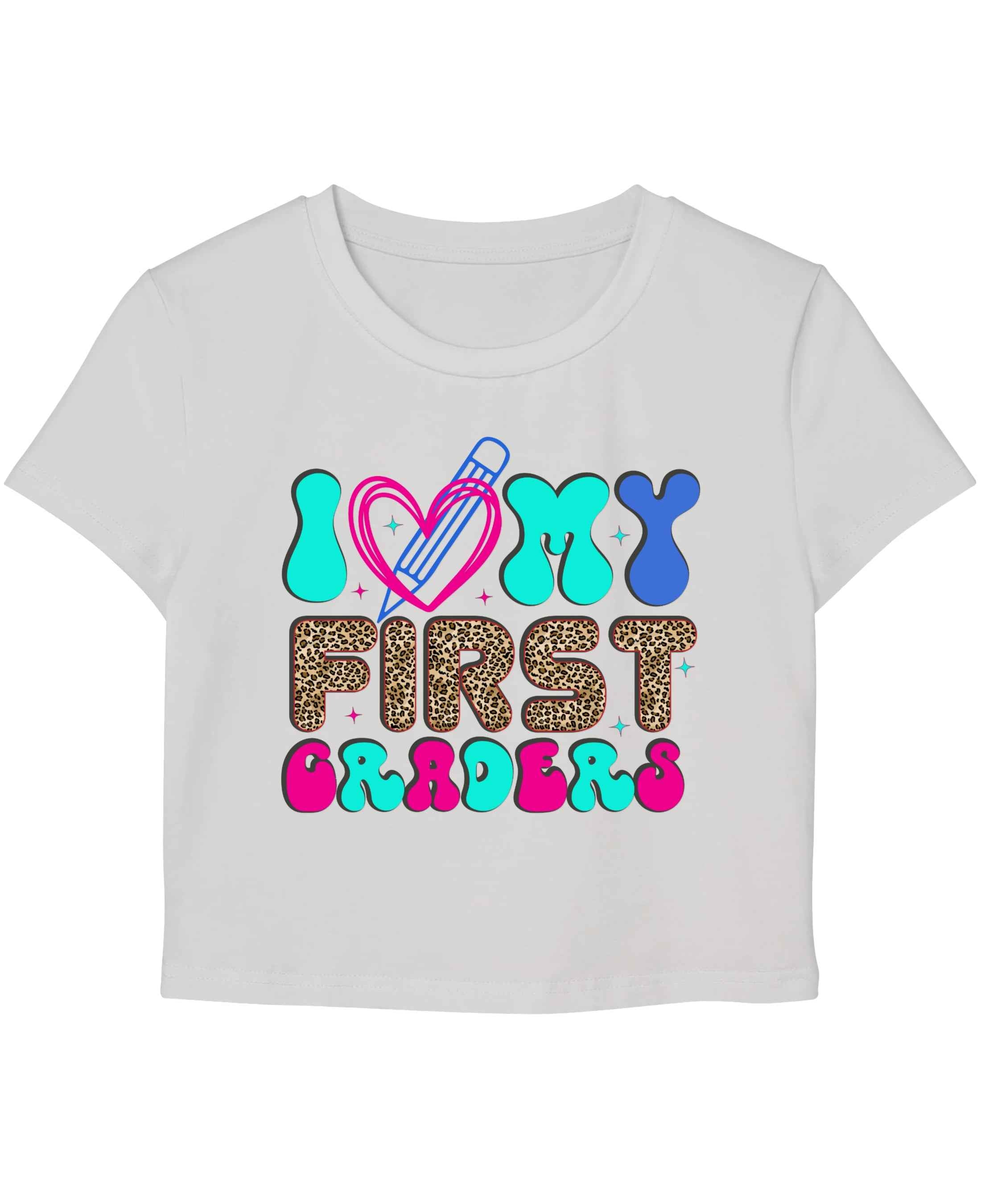 100 Days of School White Baby Tee