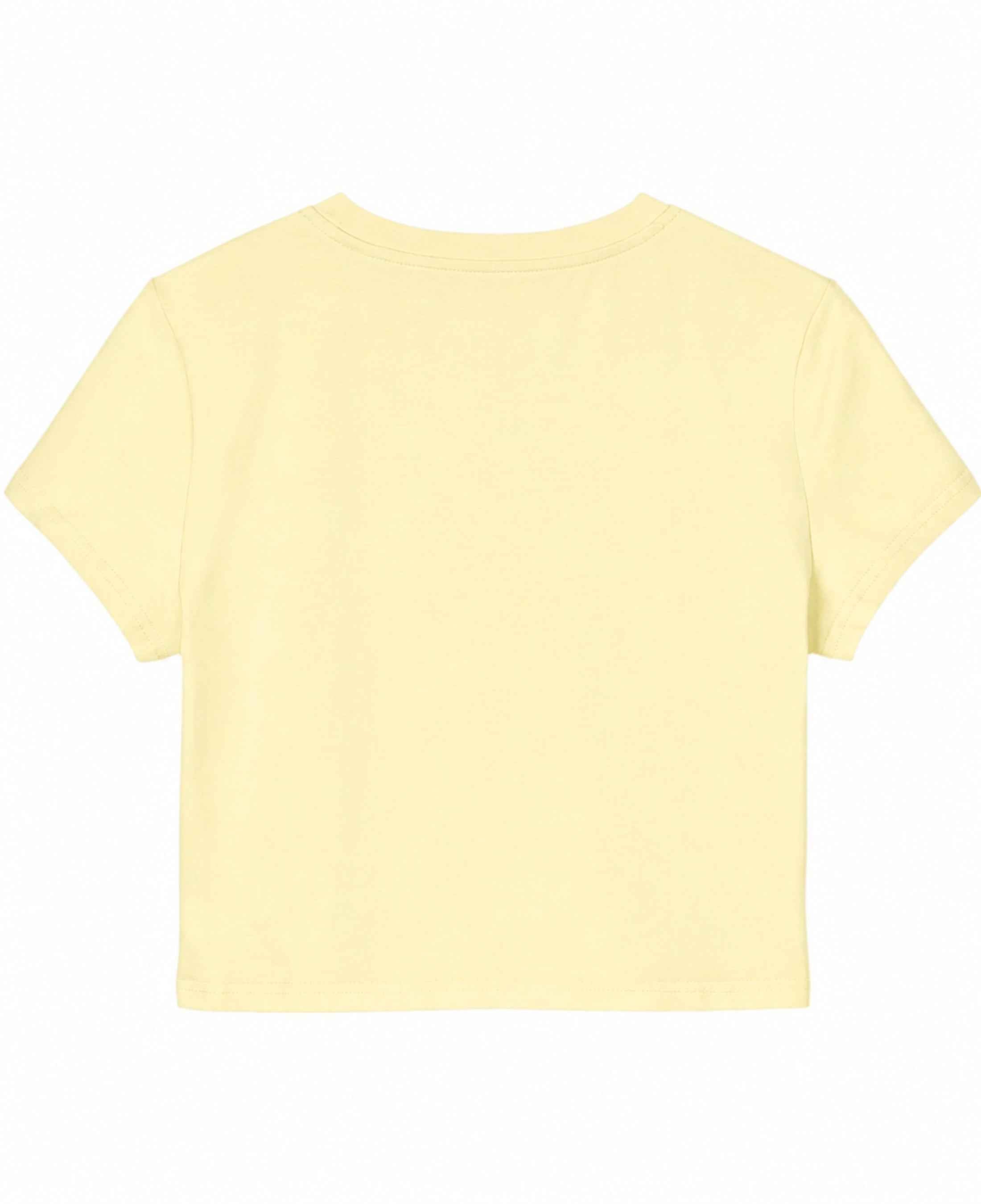 Anti Valentine's Day Butter Yellow Baby Tee