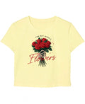 Anti Valentine's Day Butter Yellow Baby Tee