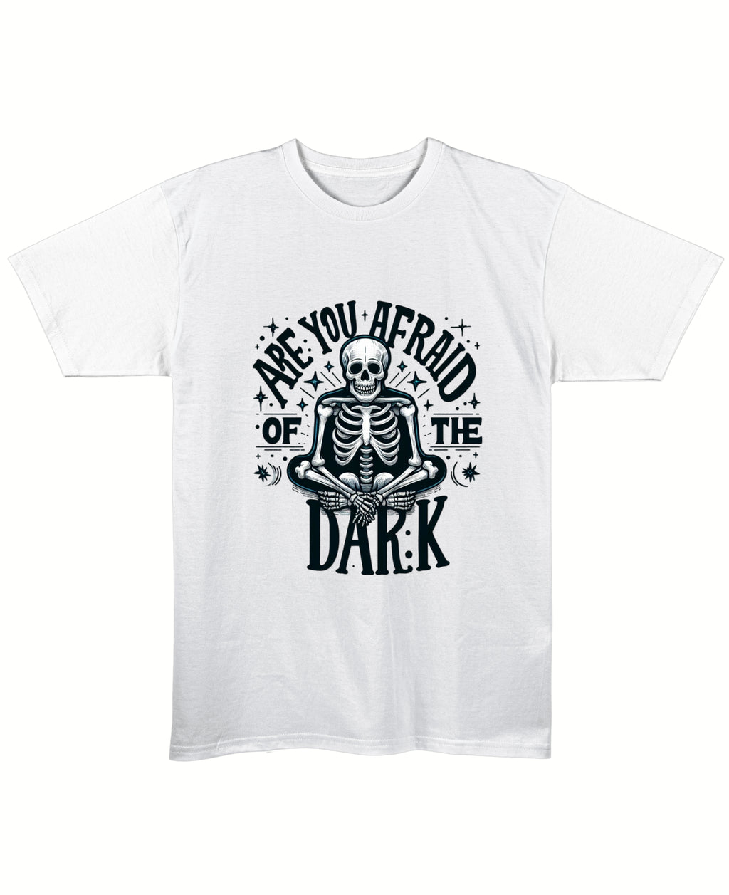White Regular Fit T-shirt Front Design