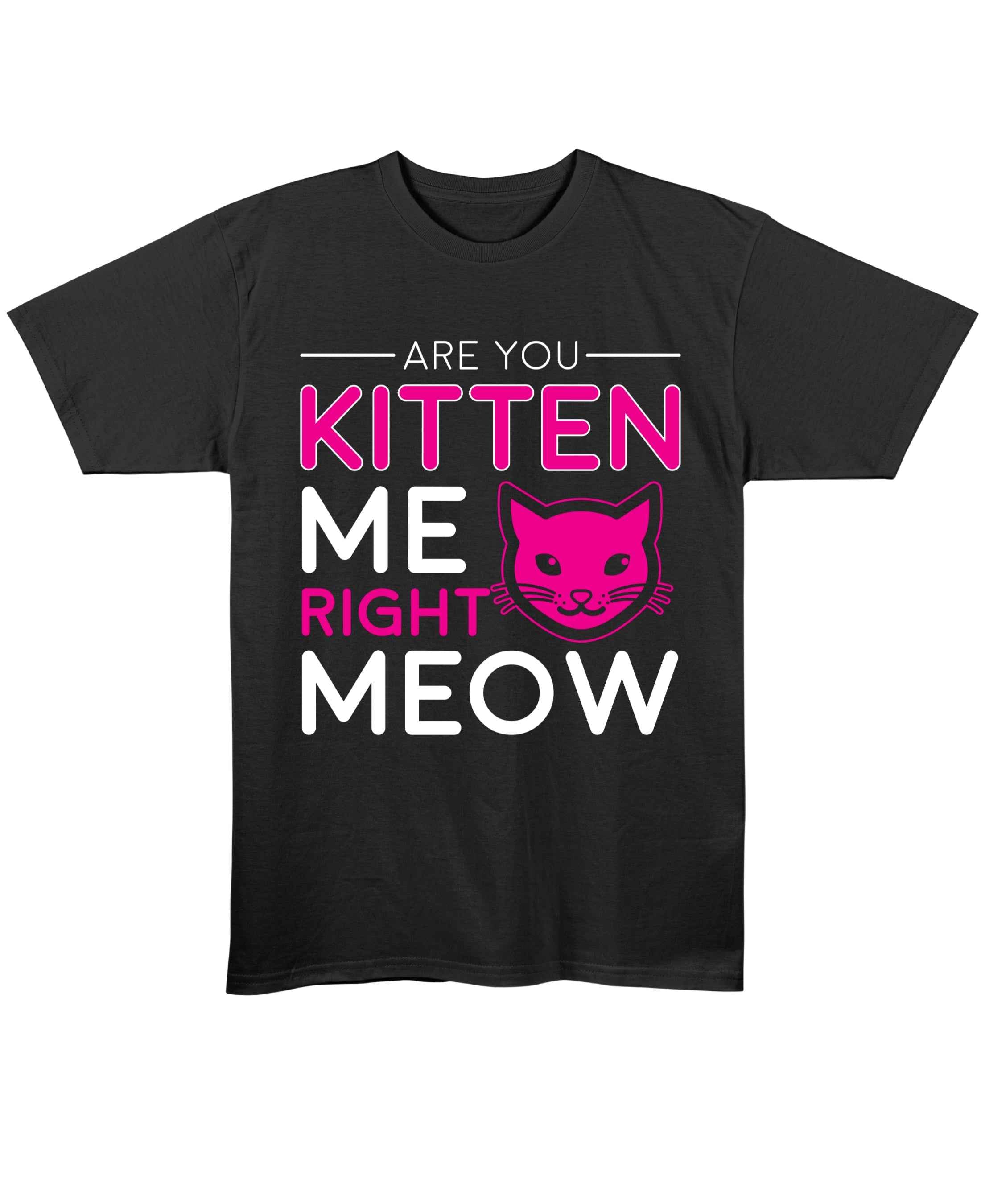 Are You Kitten Me Right Meow T-Shirt