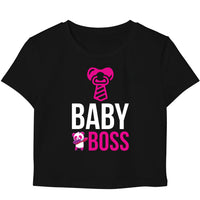 Black Baby Tee Front Design