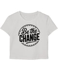 White Baby Tee Front Design