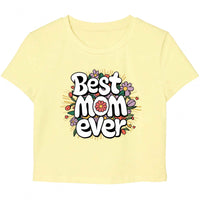 Best Mom Ever Butter Yellow Tee