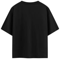 Black Oversized Cotton T-Shirt