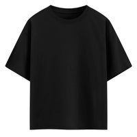 Black Oversized Cotton T-Shirt