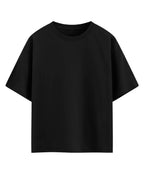 Black Oversized Cotton T-Shirt