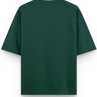 Bottle Green Oversized T-Shirt