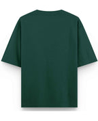 Bottle Green Oversized T-Shirt