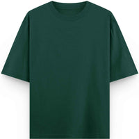 Bottle Green Oversized T-Shirt