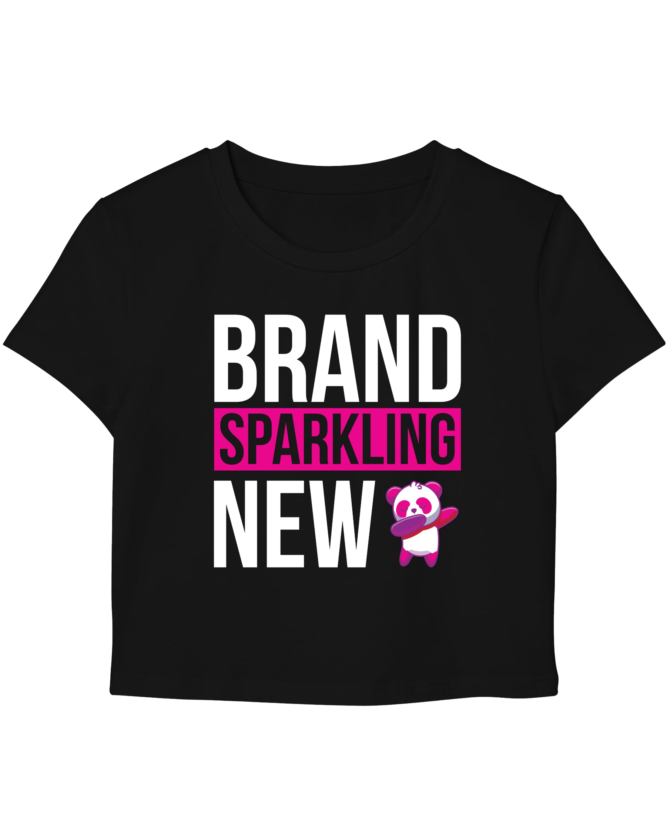 Black Baby Tee Front Design