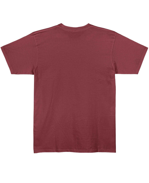 Cartoon Golfer Maroon T-Shirt