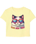 Cool Mom Vibes Butter Yellow Baby Tee