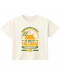 Off White Boxy Fit T-shirt Front Design