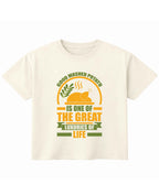 Good Mashed Potato Off White Boxy Fit T-Shirt